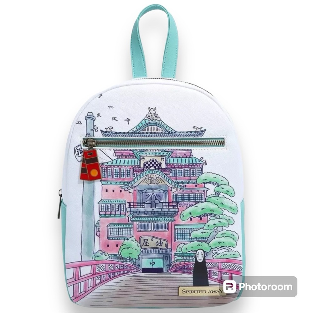 Studio Ghibli Spirited Away Bathhouse No-Face Mini Backpack